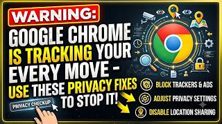 ❗️Warning: Chrome Is Tracking Your Every Move - Use These Privacy Fixes To Stop It ❗️
