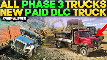 New Phase Paid DLC Truck News and All Trucks in SnowRunner You Need to Know
