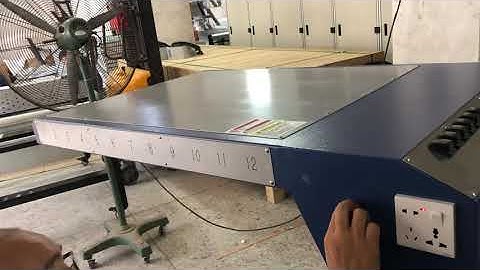 Big Automatic IR flash dryer with sensor