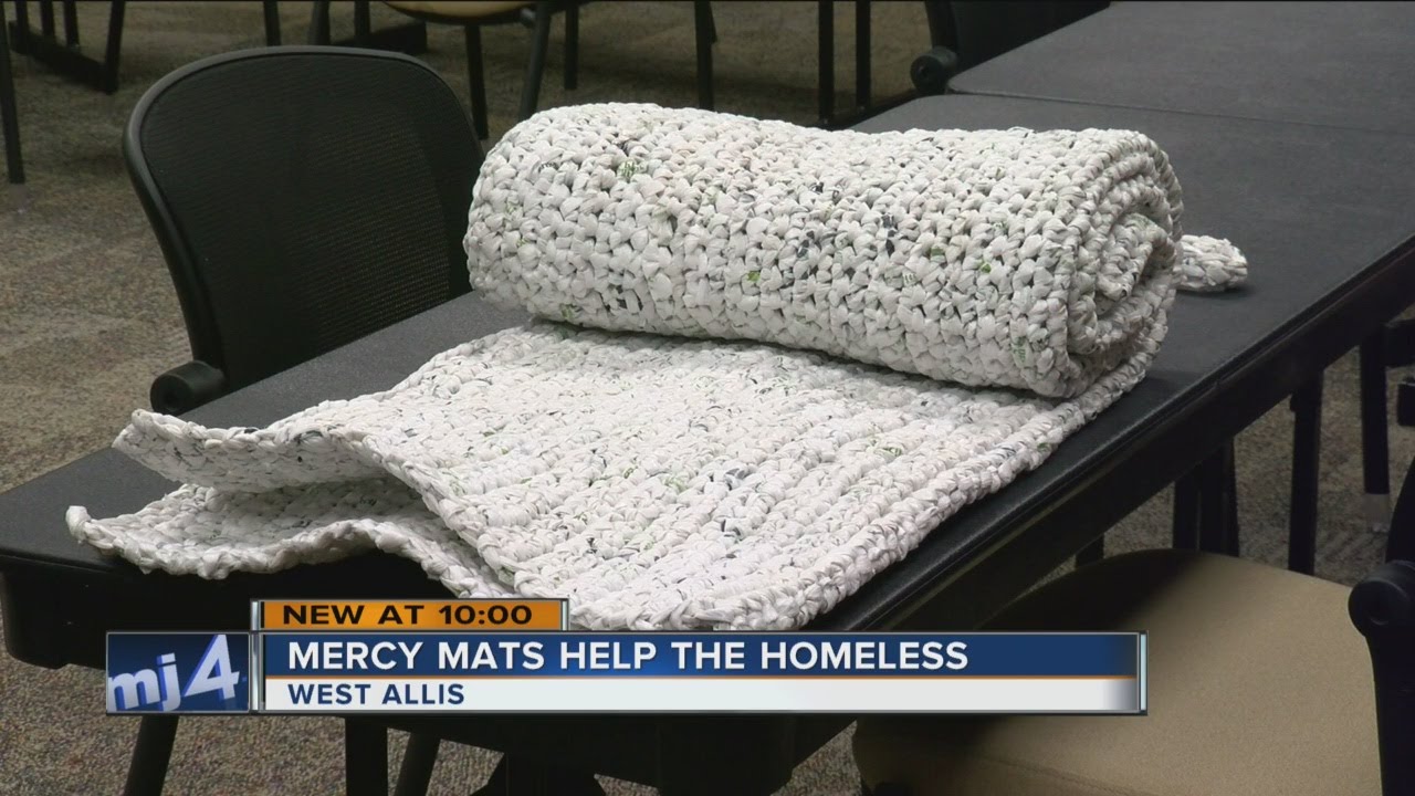 'Mercy Mats' help the homeless YouTube
