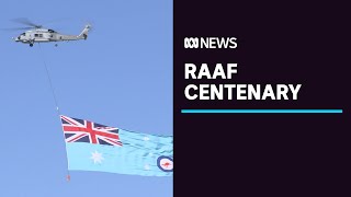 RAAF celebrates its centenary with spectacular flyover | ABC News