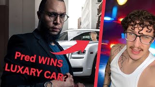 Pred Wins Luxury Car Then Gets Arrested
