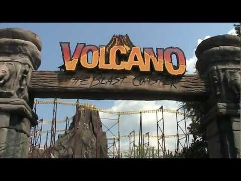 Volcano The Blast Coaster at Kings Dominion