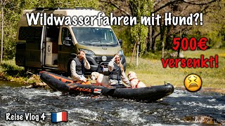 Wunderschönen Bootstour in Frankreich! Verrückte Vanlife Abenteuer mit dem Camper auf Reisen. #Vlog4
