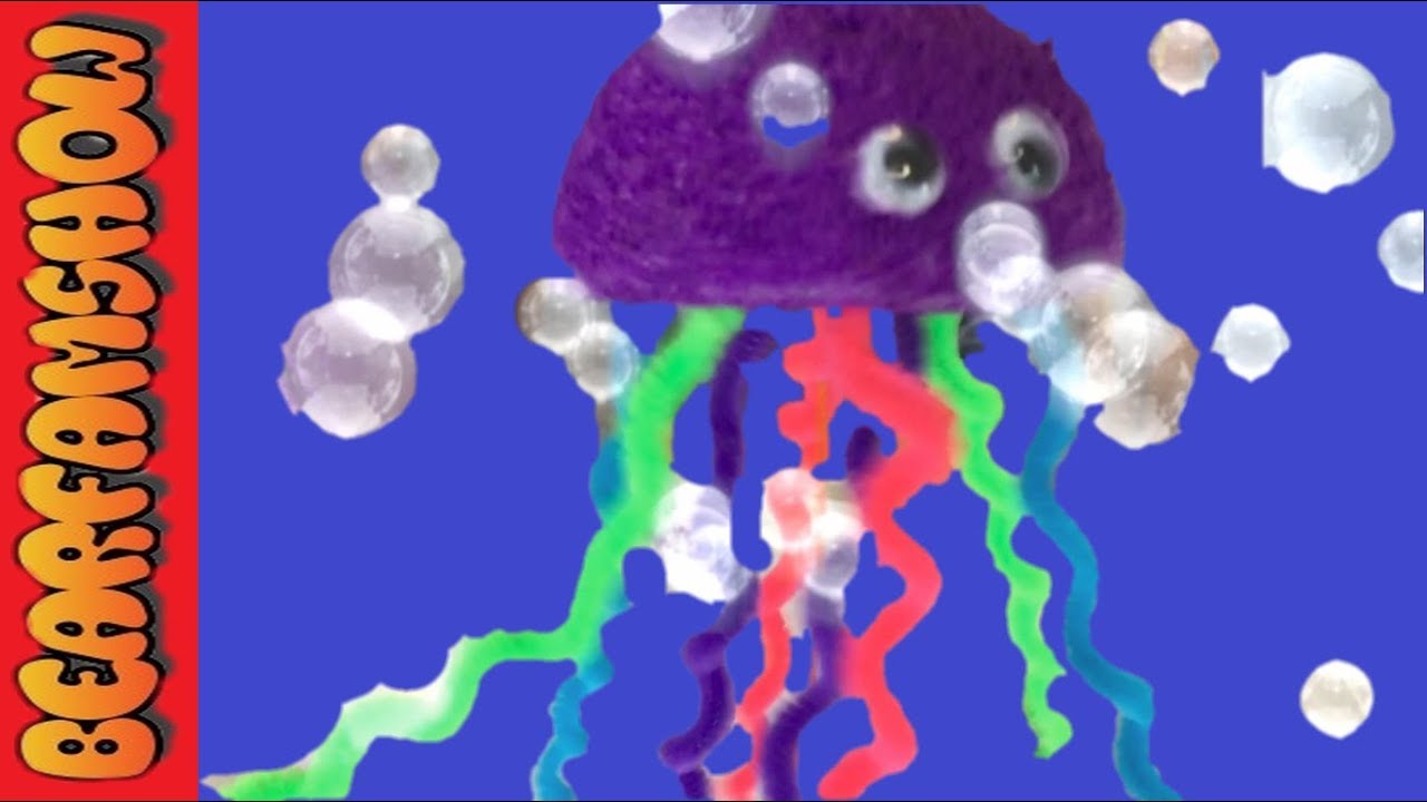 DIY arts and crafts Tutorial How to make a Jellyfish with Styrofoam