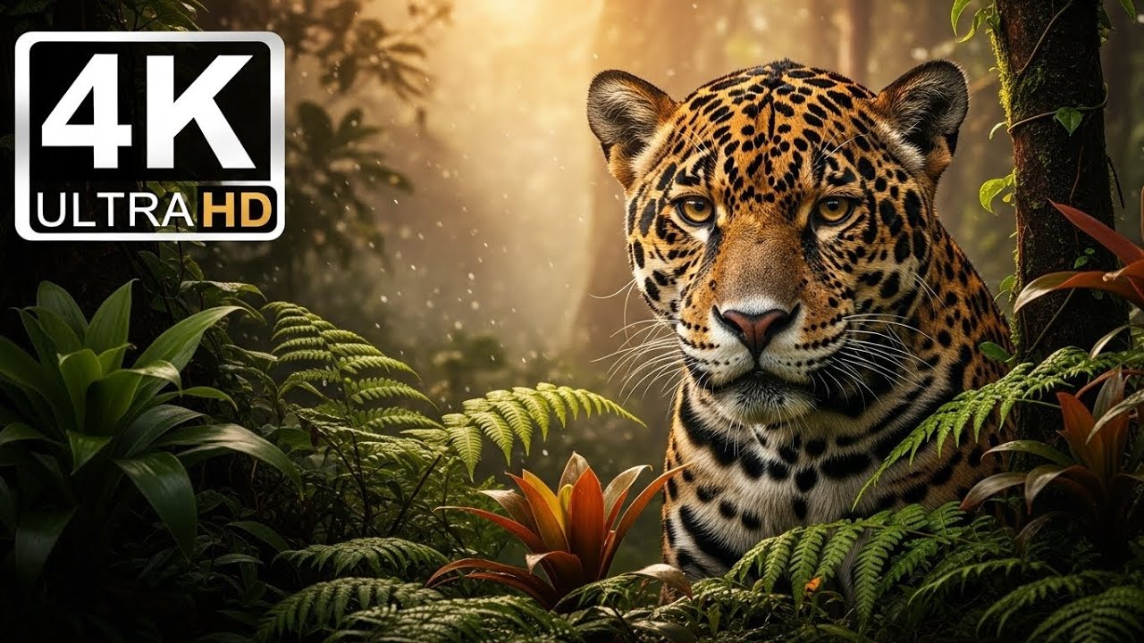 Where the Amazon Forest Rests | Peaceful Animal Documentary in 4K Ultra HD