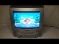 Sylvania 6513DF 13 Color CRT TV DVD Video Player Combo Television