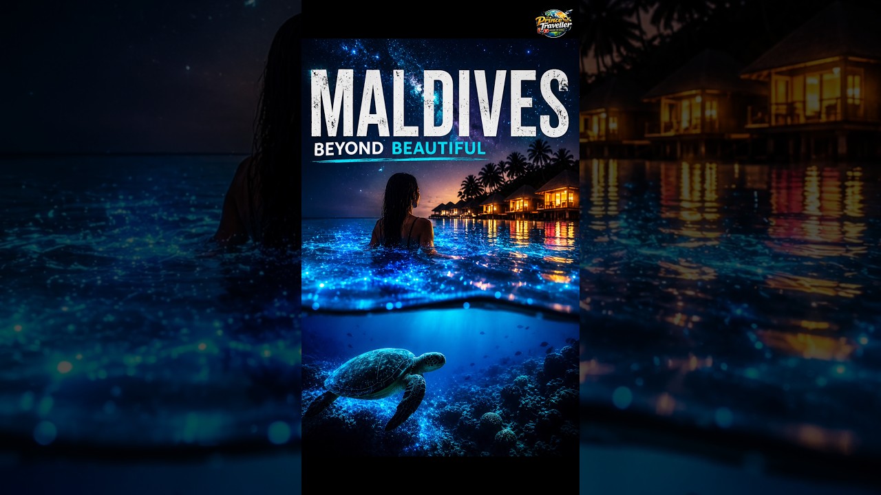 Maldives: The Ocean That Glows at Night 🌊✨