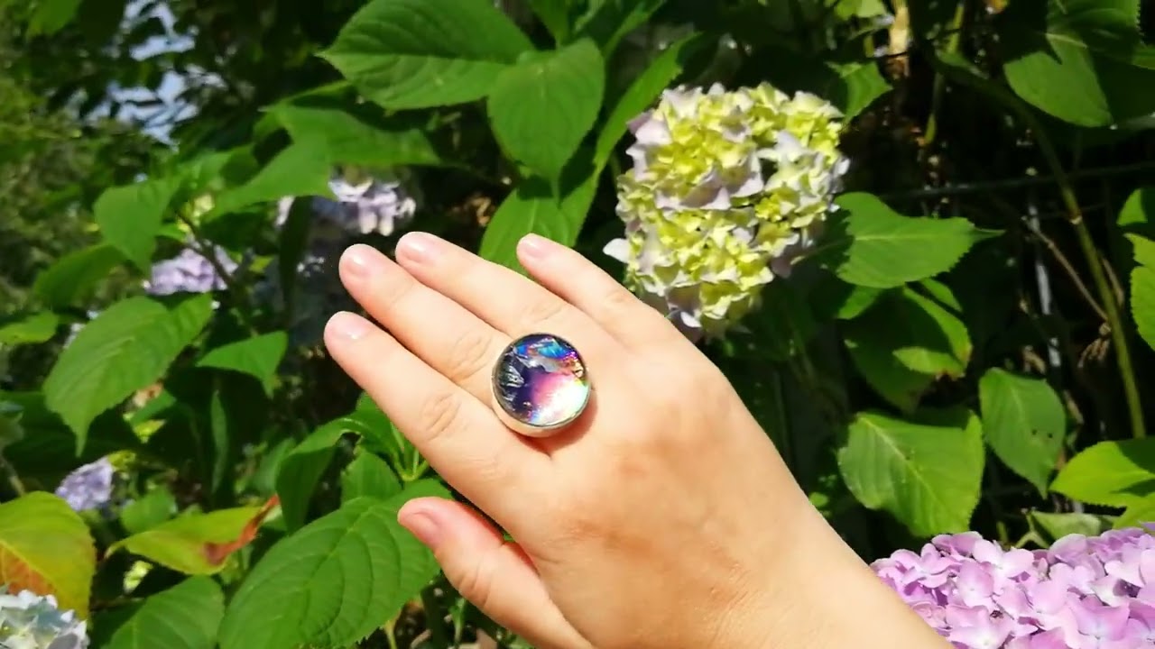 Mood Ring AAA Crystal Quartz Sterling Silver 925