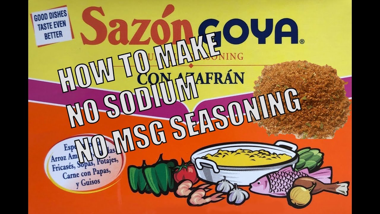 Sazon Seasoning (No MSG or Food Dye) - Kevin is Cooking