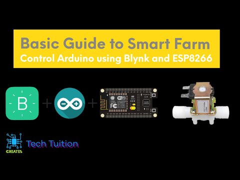 How to use Esp8266 and blynkk to control a solenoid valve