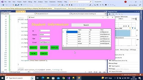 Student Information System Software Using C# P-2