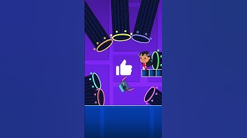 Geometry Dash Lilo and Stitch rainbow pipes