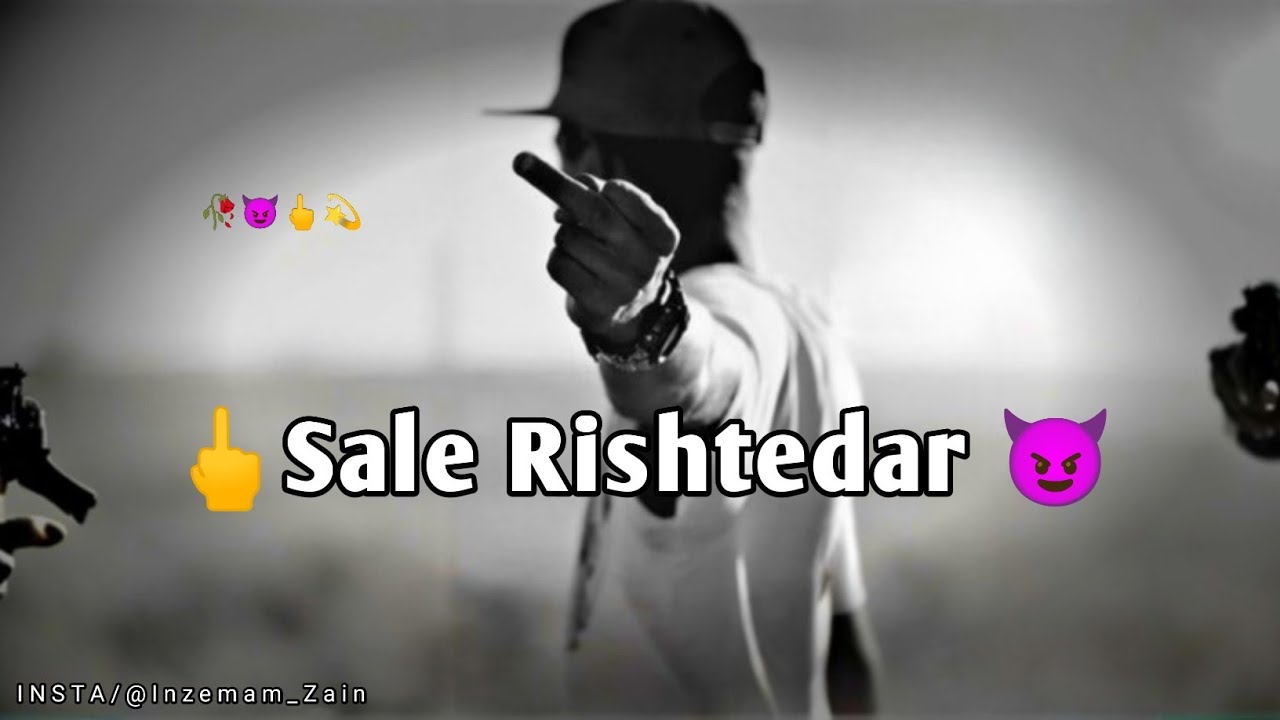 Matlabi Rishtedar 😈🖕| Emotional Boy Attitude Shayari | Status For ...