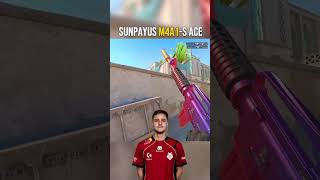 SUNPAYUS m4a1-s ace crazy moments 💥#cs2 #csgo #faceit #faceitlvl10#shorts#gaming #counterstrike