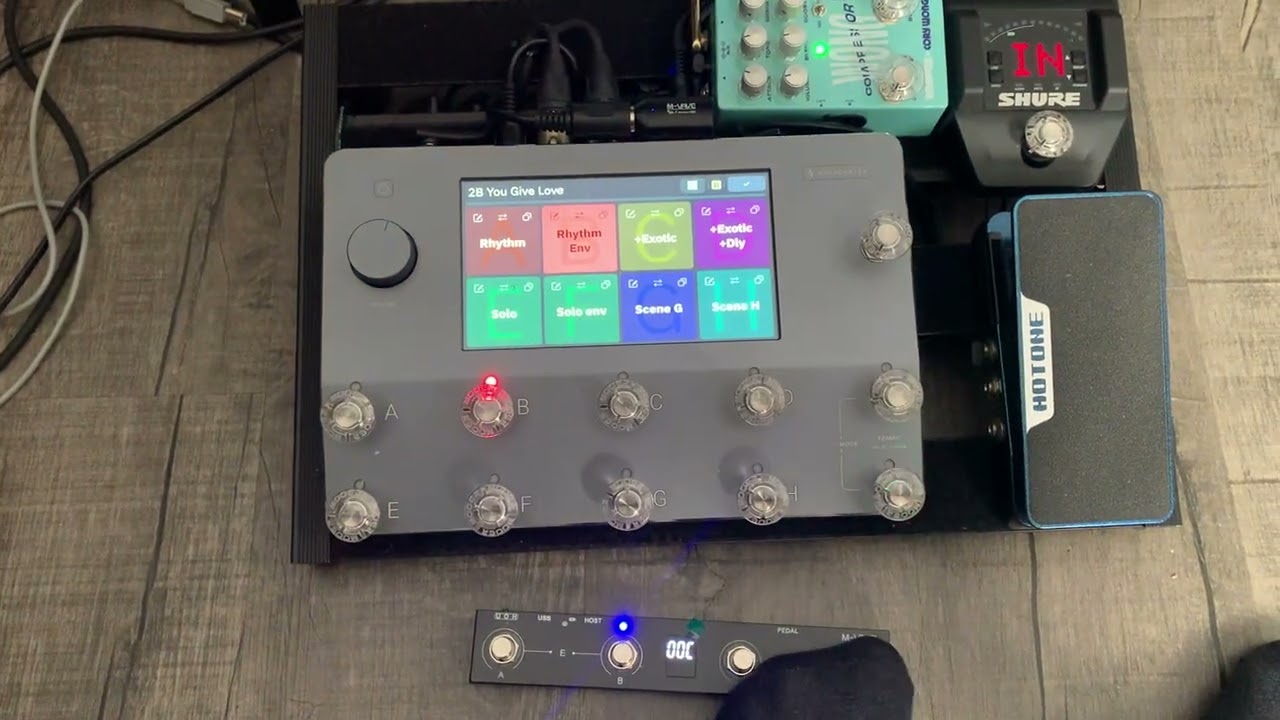 Quad Cortex with cheapest wireless midi
