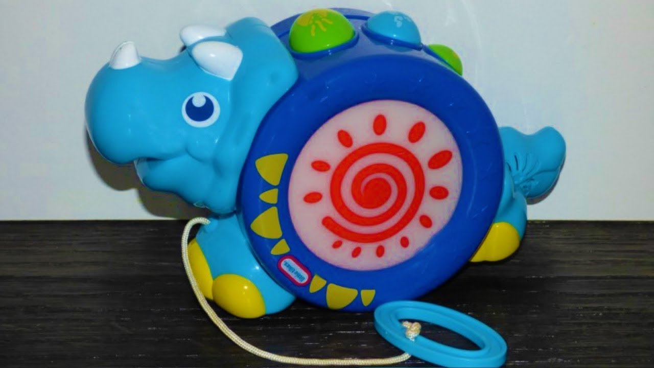 Musical Dinosaur Toy.Little Tikes Singing Strollersaur YouTube