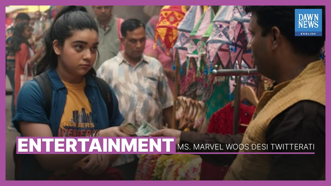 Dawn News English | Ms. Marvel Woos Desi Twitterati | Entertainment