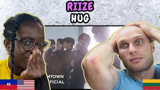 Reaction To Riize   Hug stage   First Time Hearing Hug
