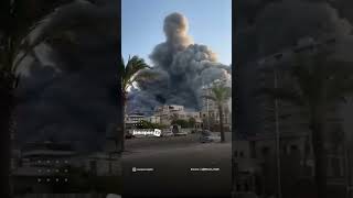 VIRAL –  AL HOSH LEBANON SELATAN DI SERANG ISRAEL, PULUHAN APARTEMEN RATA DENGAN TANAH