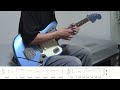 【TAB】翡翠に夢中/ひとひら (guitar cover)