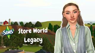 STORE WORLD LEGACY SIM || The Sims 3 Create a Sim