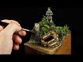 &quot;Gone Fishing&quot; -  Epoxy Resin Water Diorama