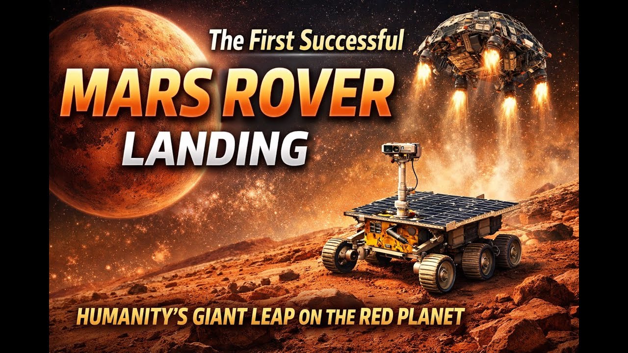 The First Successful Mars Rover Landing | Humanity’s Giant Leap on the ...