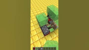 How to make Floating Water In Minecraft #Shorts