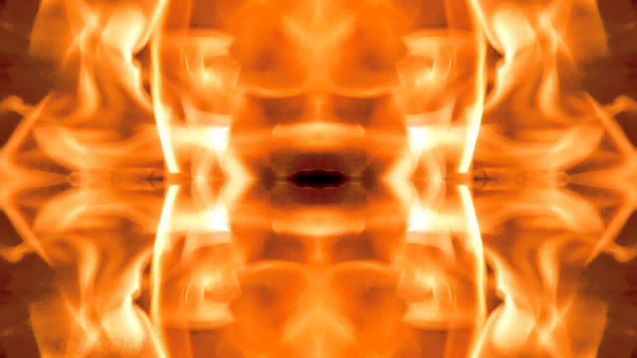 Super clear 300fps fire slow motion endless loop V13849b - YouTube