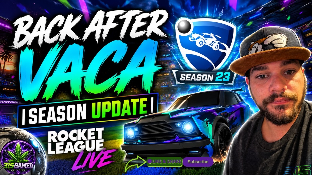 BACK AFTER VACA |SEASON UPDATE|ROCKET LEAGUE LIVE #YT #YTSHORTS #LIVE #RL