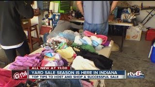 Yard sale season comes to Indiana