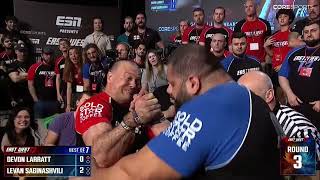 Devon Larratt vs Levan Saginashvili | East vs West 12 Highlights