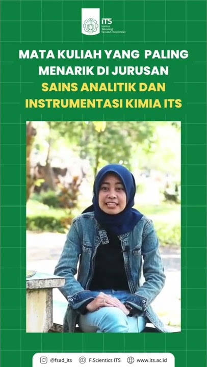 Ini Mata Kuliah yang menarik di Jurusan Sains Analitik dan Instrumentasi Kimia ITS!