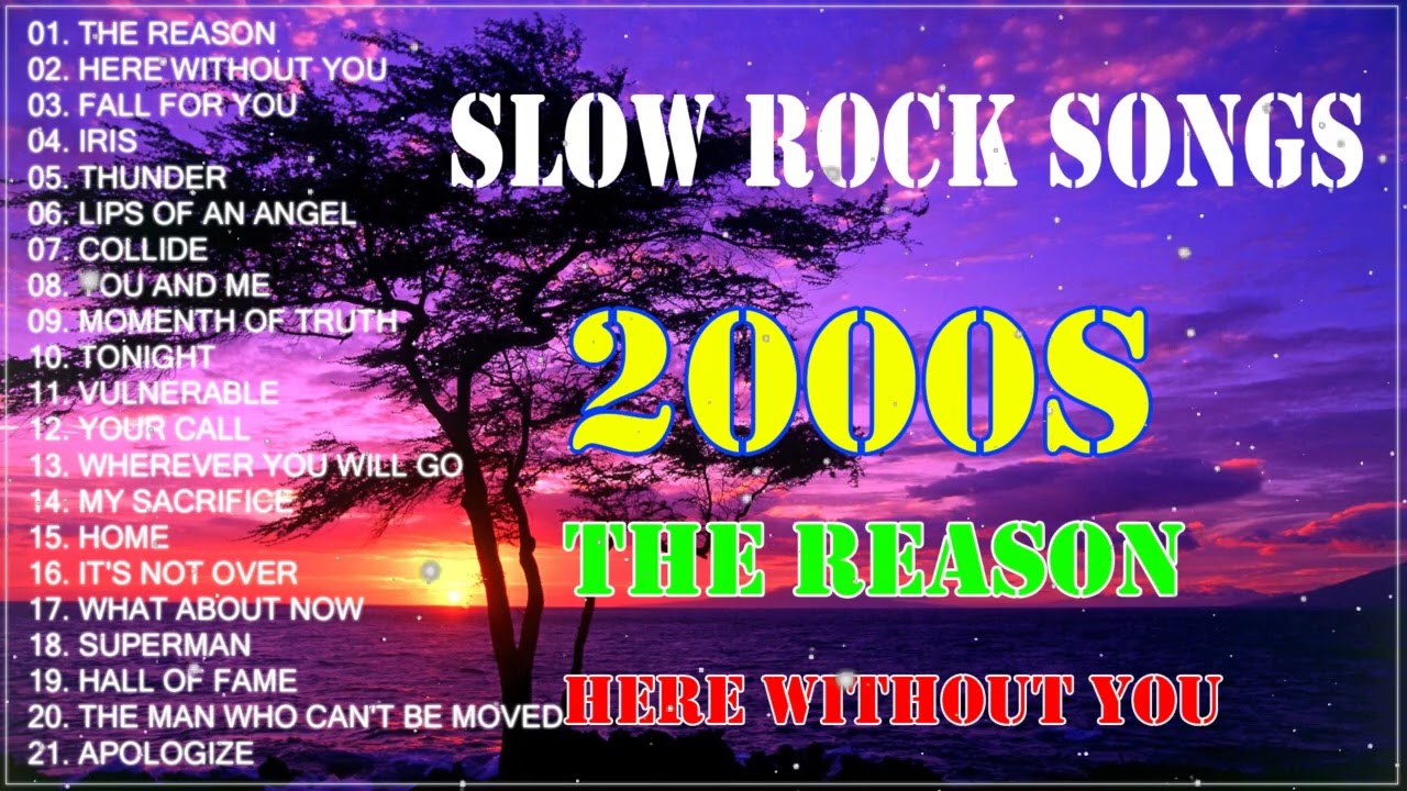 Slow Rock Songs - 2000s songs Boyband