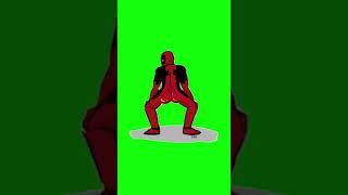 Twerking Deadpool - Green Screen Video For Video Editing - Animated GIF