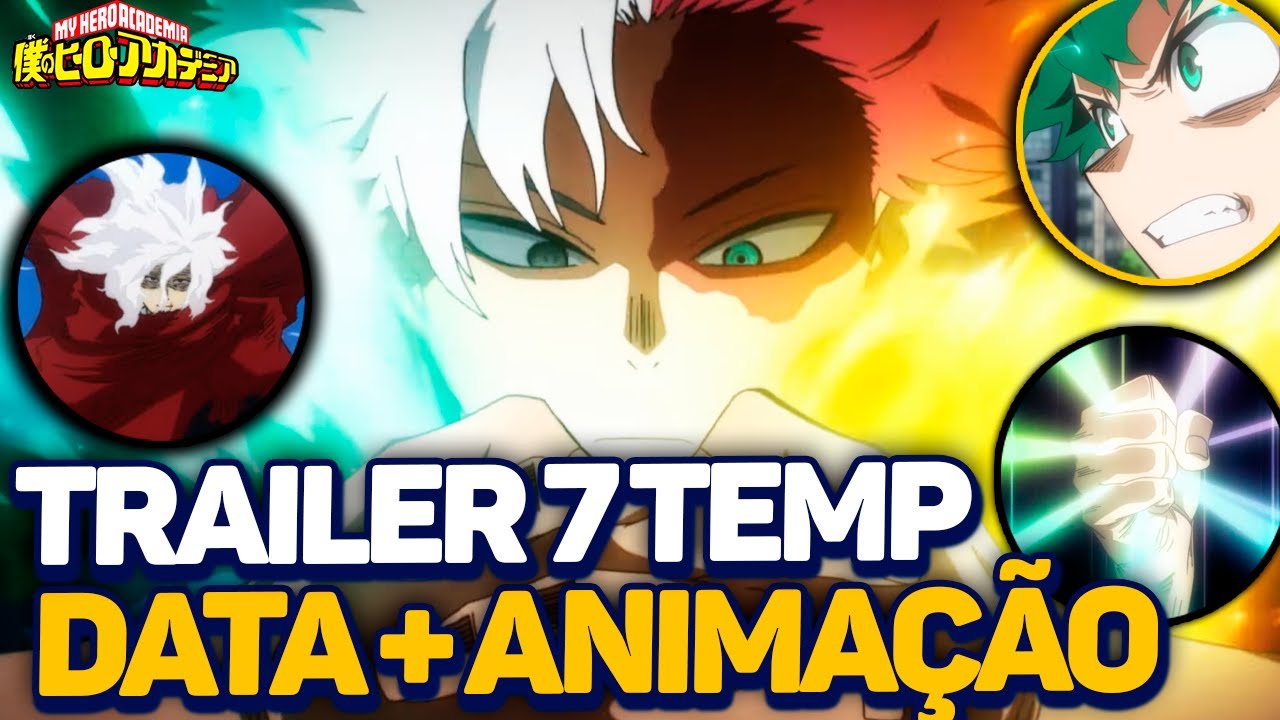 My Hero Academia”: Com teaser, 7ª temporada do anime é anunciada