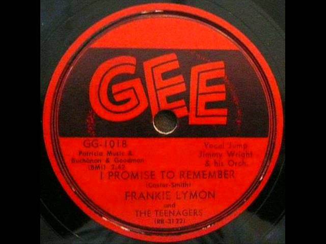 Frankie Lymon & The Teenagers - I Promise To Remember  1956