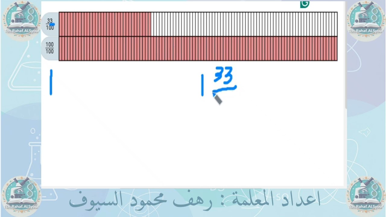 الاعداد العشرية 🧑‍🏫