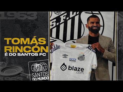 TOMÁS RINCÓN É O NOVO REFORÇO DO SANTOS