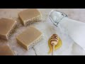 Homemade honey &amp; rice milk soap🍯🥛 Natural deluxe soap