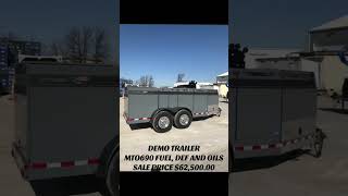 @ThunderCreekEq @EquipmentShare MTO690 FUEL, DEF AND OIL TRAILER DEMO UNIT PRICED TO MOVE