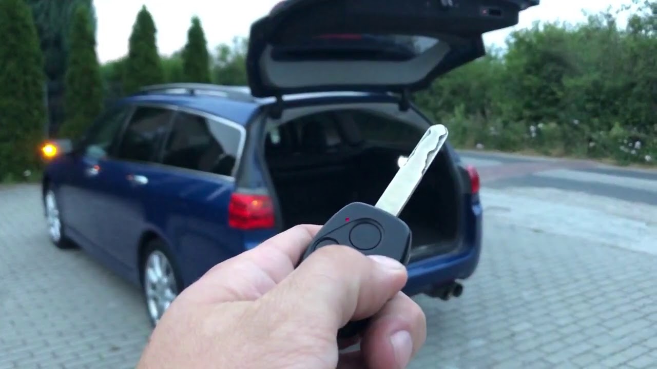 Otwieranie Bagażnika Z Pilota Citroen C5