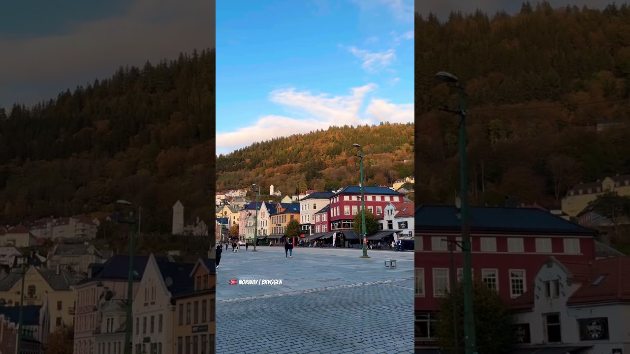 🇳🇴 Bryggen city 