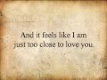 "Too Close" *acoustic* Alex Clare lyrics video (SteffiGailMelodies)