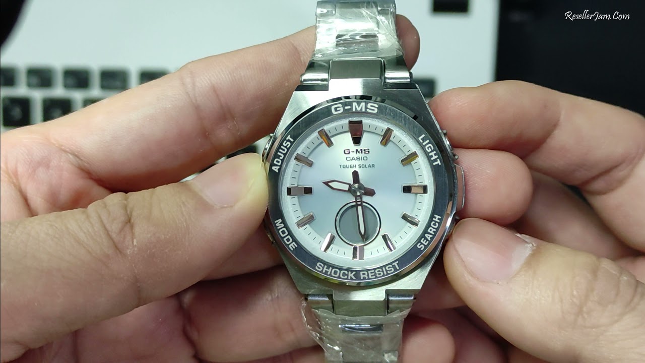Cara Setting Jam Tangan Casio Baby-G MSG-S200D-7A Agar Analog dan Digital  Sinkron - YouTube