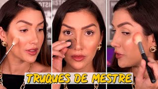 COMO FAZER CONTORNO, PASSAR ILUMINADOR e BLUSH | CURSO DE MAQUIAGEM GRÁTIS | AULA 03| COOL MARINA