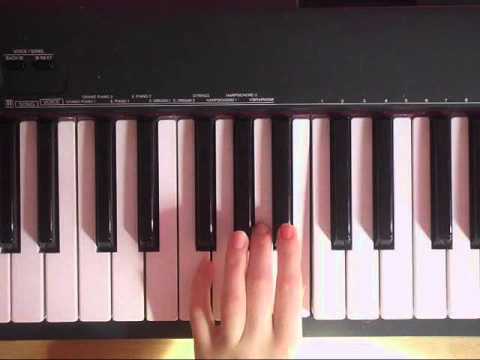 Ting Ting Tutorial The Ting Tings: 'We Walk' Opening- Piano Tutorial - YouTube