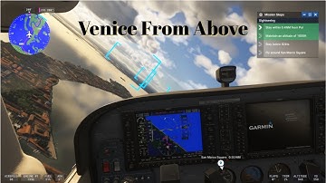 Venice From Above! Cessna 172 Sightseeing Tour Over San Marco Square | MSFS 2024
