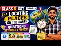 Locating Places on the Earth - Questions, Activities & Projects | CBSE / NCERT | By Prasad Sir